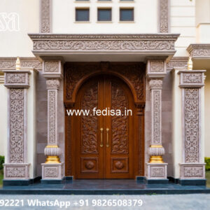 Classic Outdoor Patio Villa Color Combinations For Houses No-3690