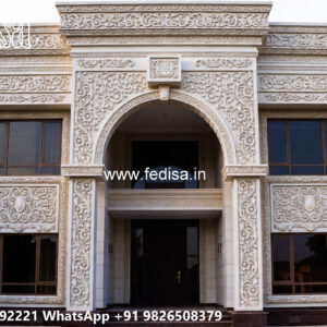 #traditionalarchitecture Sandstone House Exterior No-3701