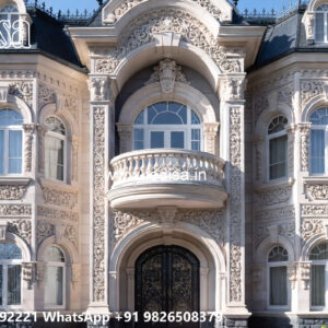 Courtyard House Design Olive Green House Paint No-3736