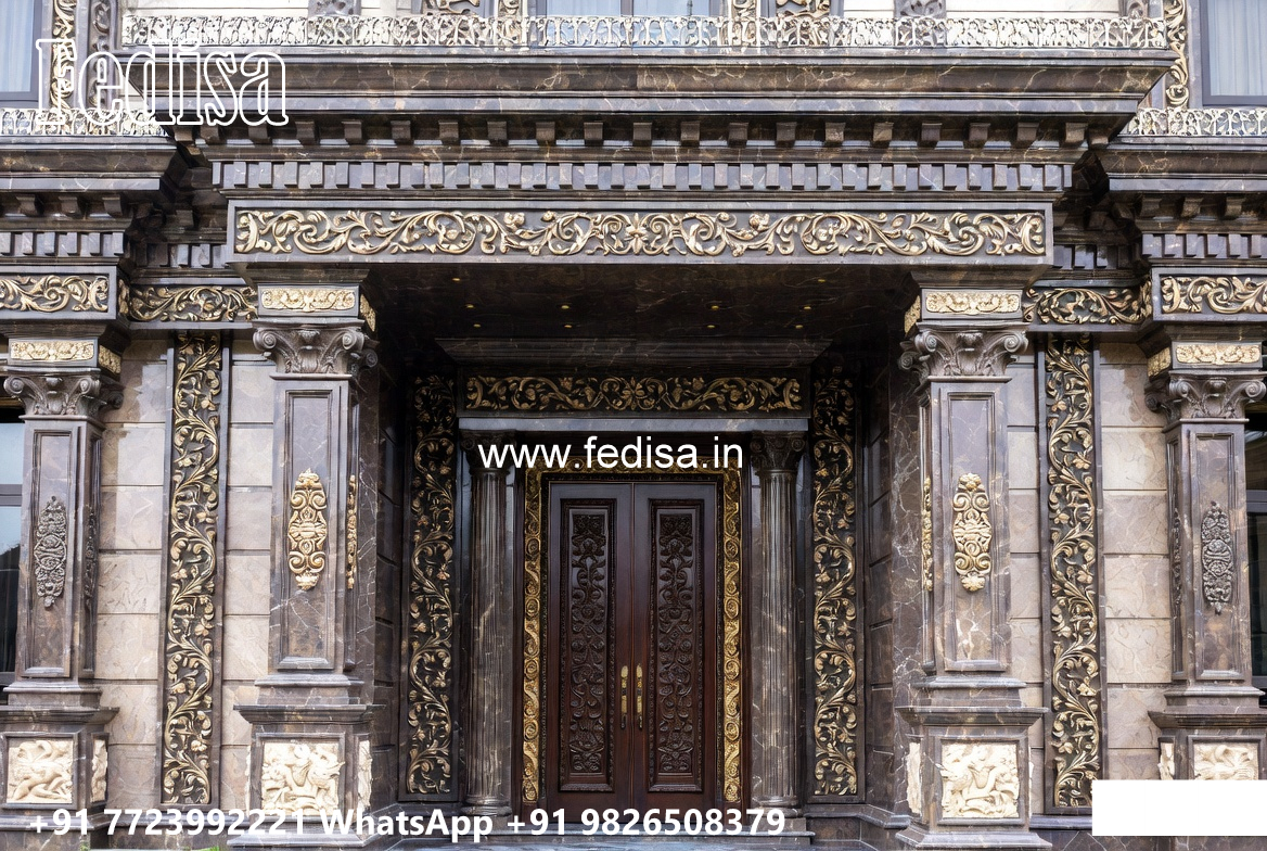 Traditional House Design With Modern Touch Beautiful Exterior House Paint No-3743