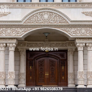 Neoclassical Home Design 1950s House Exterior No-3755
