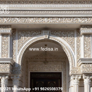 Traditional Home Design With Modern Touch Painting High Exterior Walls No-3780