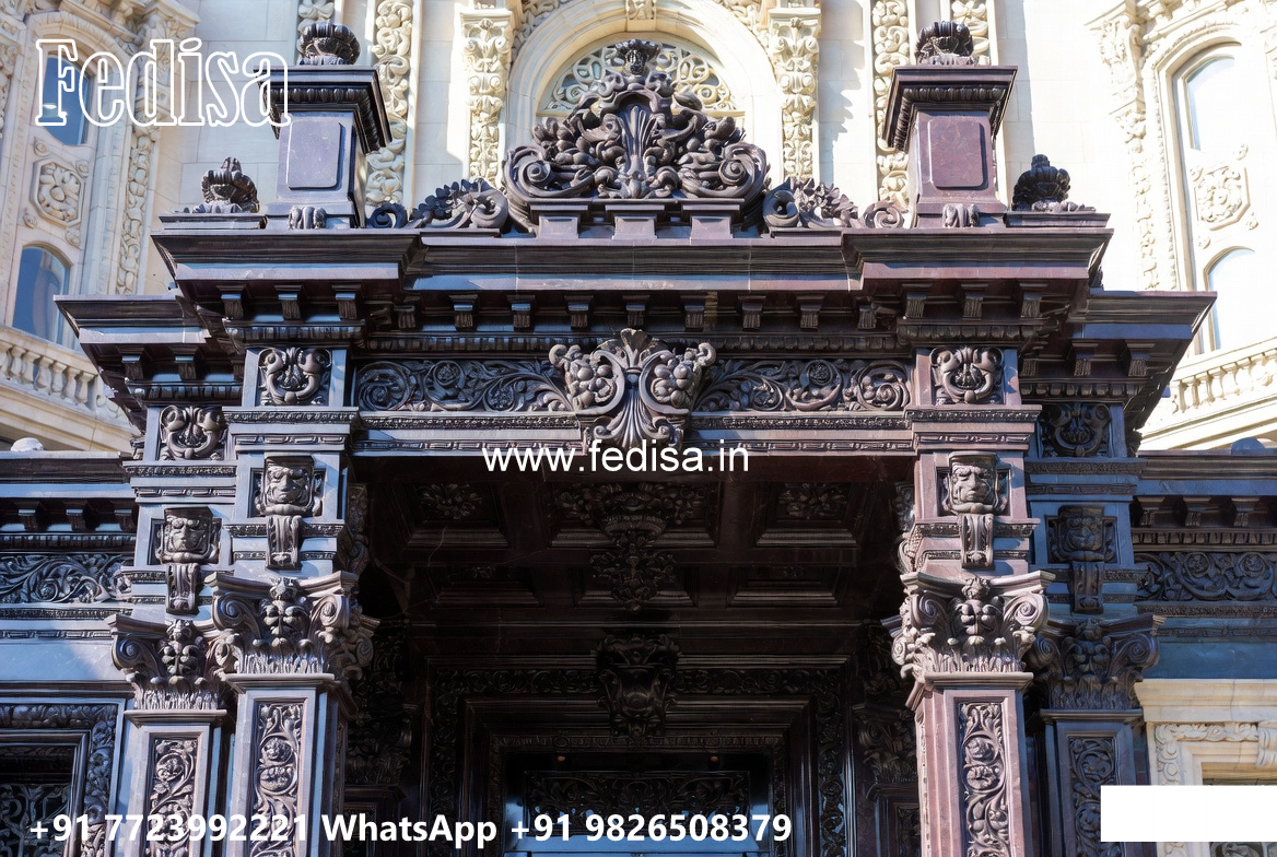 Symmetrical Villa Architecture Latest House Painting No-3797