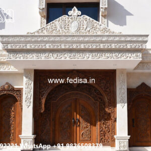 Stone Finish Villa Design External Home Color No-3798