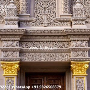 Royal Bedroom Design Villa Gray And Cream House Exterior No-3802