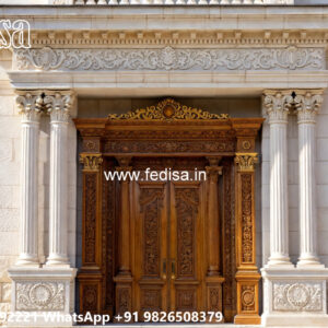 Elegant House Design Stone Wall House Exterior No-3834