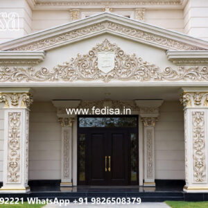 Traditional Home Facade Small House Design No-3838