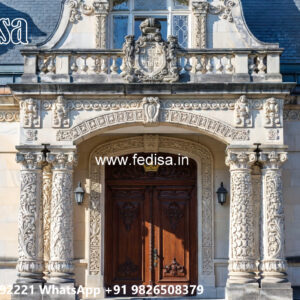 Marble Flooring Home House Front Design No-3851