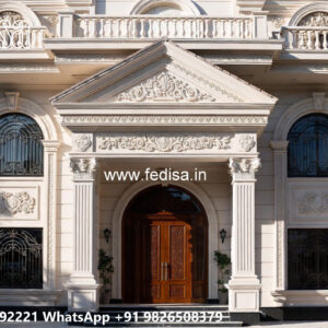 Courtyard Home Design Bungalow Design No-3896