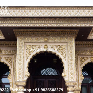 Vintage Villa Style Exterior Design No-3911