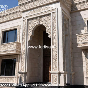 Neoclassical Villa Facade House Layouts No-3914