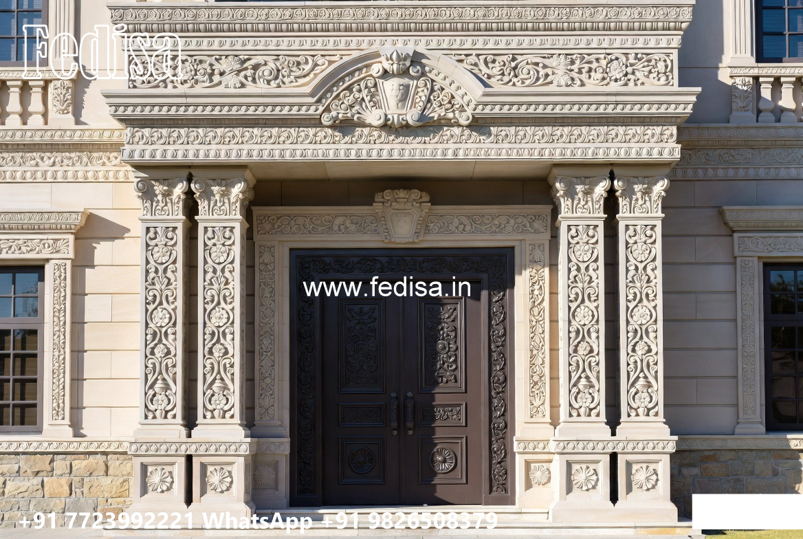 Grand Entrance Villa Design Contemporary Interior Design No-3915