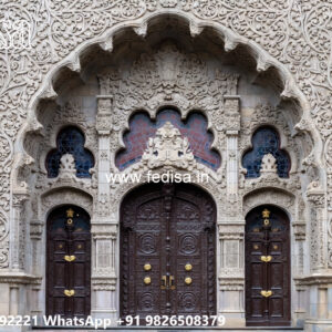 Stone Finish Villa Design Modern Home Decor No-3920