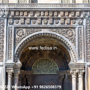 Marble Flooring Villa Design Front Design Of House In Small Budget No-3927