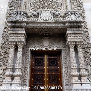 Classic Villa Front Elevation Design 5 Bedroom House Plans No-3942