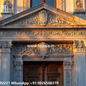 Classic House Garden Design Indian House Design Front View No-3975