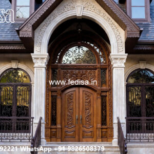 Traditional Landscaping Ideas 2 Floor House Design No-3976