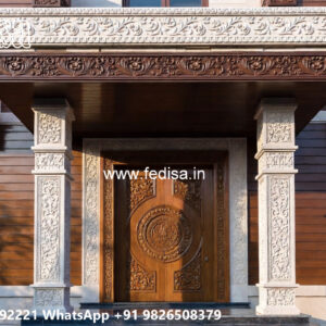 Courtyard House Design Duplex Designs No-3980
