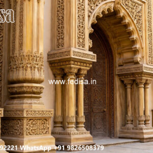 Classic House Front Elevation Design Black Interior House No-3984