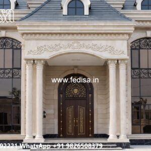 Classic Villa Design 4 Bedroom House Plans Single Story No-4027