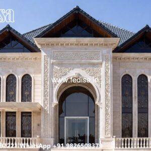 Classic Villa Exterior Traditional Main Door Designs For Home No-4035