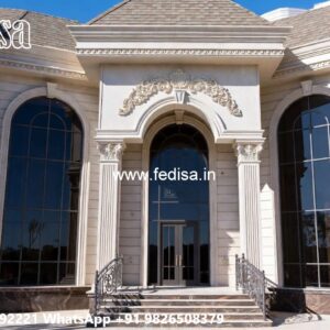 Neoclassical Villa Facade Home Decor Styles No-4036