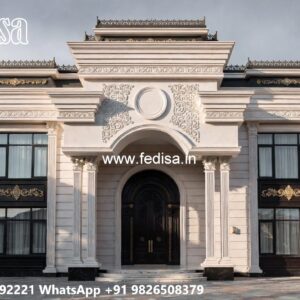 Villa With Columns Design Modern Farmhouse Interior No-4038