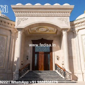 Luxury Front Elevation Villa Bar Design Ideas No-4039