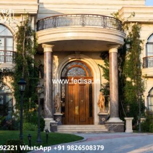 Traditional Interior Decor Villa Pool House Designs No-4045