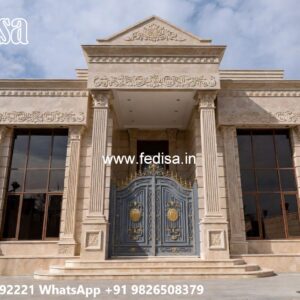 Backyard Villa Luxury Design 2 Story House Design No-4055