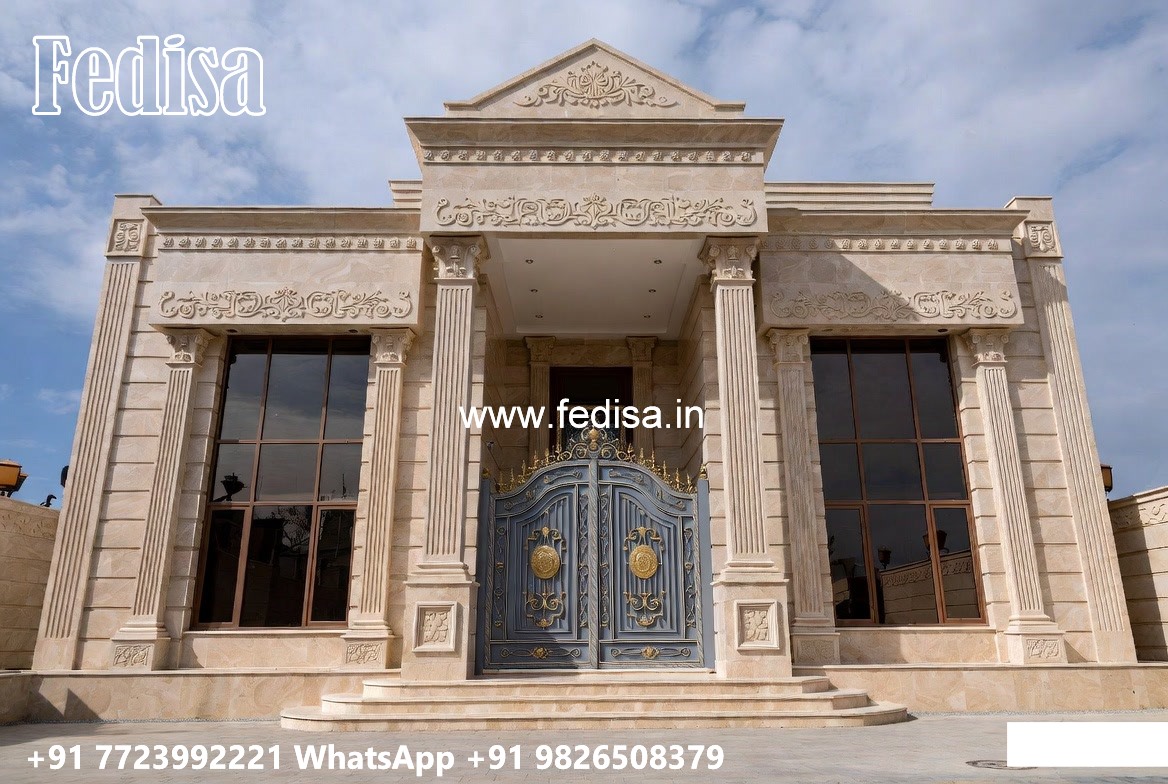 Backyard Villa Luxury Design 2 Story House Design No-4055
