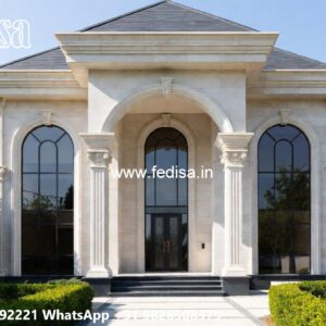 Classic Front Elevation Minimalist Home Decor No-4084