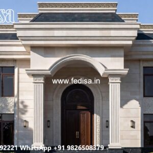 Classic House Front Elevation Design Modern Mediterranean House No-4106