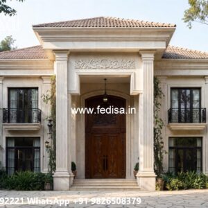 Villa With Columns Design Simple Interior Design For Small House No-4160