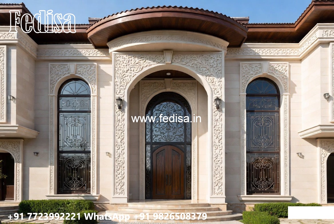 Classic Home Front Elevation Design Home Main Door Design No-4266