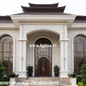 Classic Villa Exterior House Layout Plans No-4279
