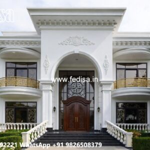 Symmetrical Villa Architecture 3 Room House Design No-4285
