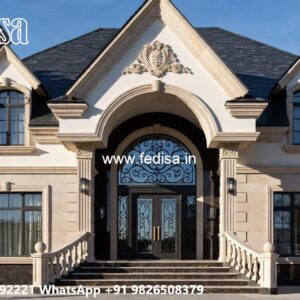 Marble Flooring Villa Design Ultra Modern House Floor Plans No-4293