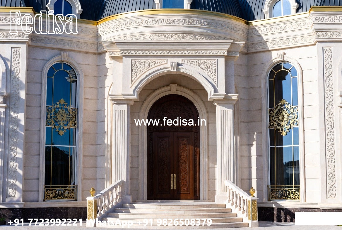 Classic Villa Front Elevation Design 1000 Sq Ft House Plans 3 Bedroom Indian Style No-4308