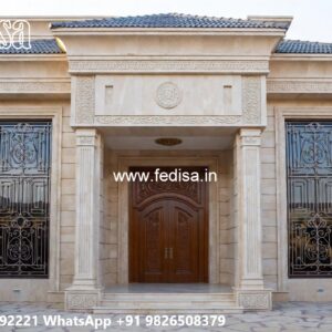 Traditional Home Facade One Floor House Plans No-4326