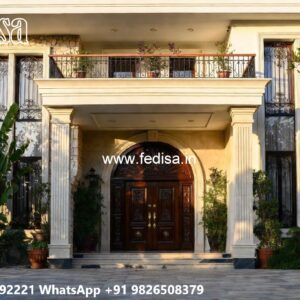 Symmetrical House Design Cottage Interior Design No-4329