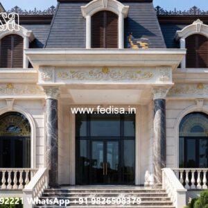 Traditional House Facade Foyer Entrance Ideas No-4364