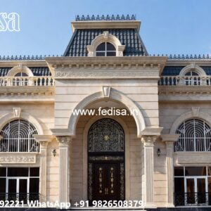 Classic Front Elevation Painting Ideas For Wall No-4366