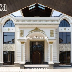 Villa With Columns Design French Style Living Room No-4404