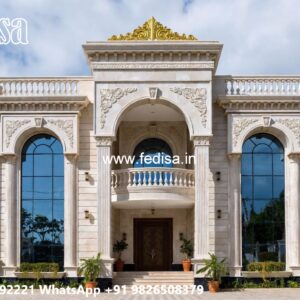 Symmetrical Villa Architecture Designing A House No-4407