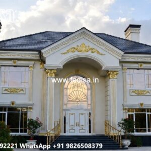 Traditional Interior Decor Villa Single Bedroom House Plans Indian Style No-4411