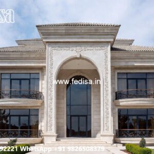 Marble Flooring Villa Design Bungalow Interior Design No-4415