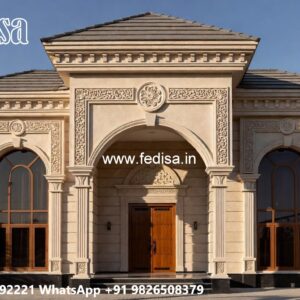 Villa Courtyard Design One Story Modern House No-4419
