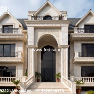 Luxury Classic Villa Exterior Design Ideas Front Door Design For Home No-4424