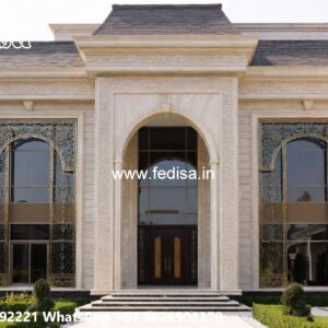 Classic House Exterior House Facade Design No-4447